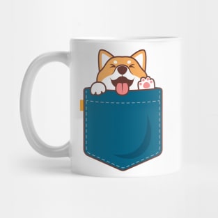 Pocket dog | Cute illustration Mug